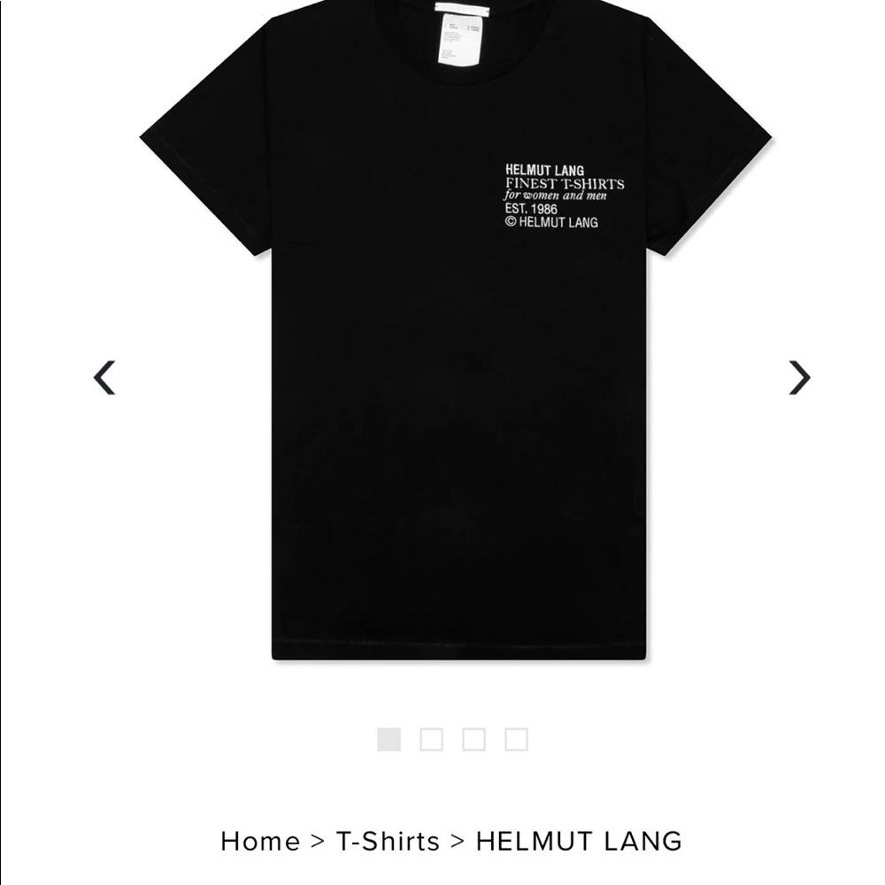 Helmut Lang tee shirt